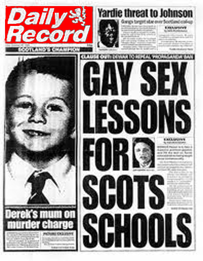 Gay lessons for Scots schools